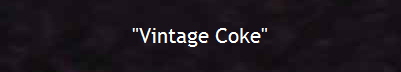 "Vintage Coke"